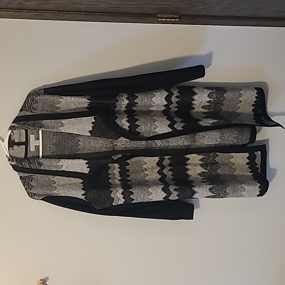 Wool duster cardigan by Laura Ashley